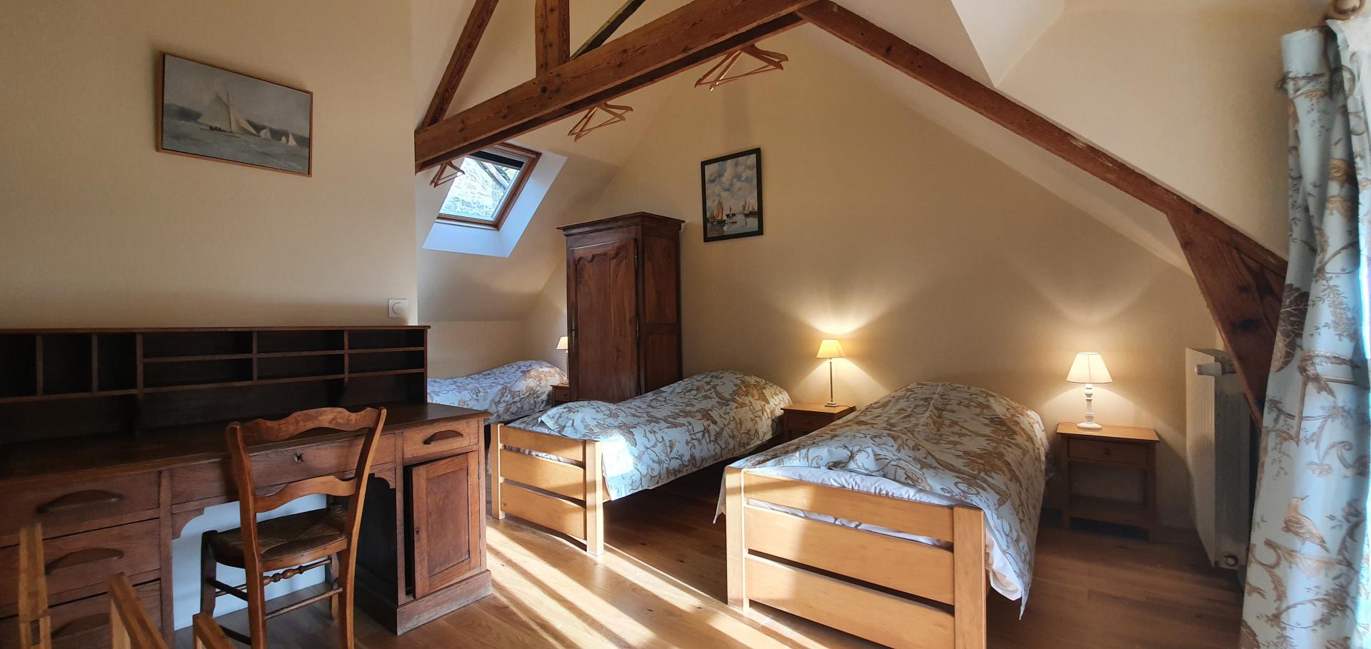 Chambre 3 gite ferme