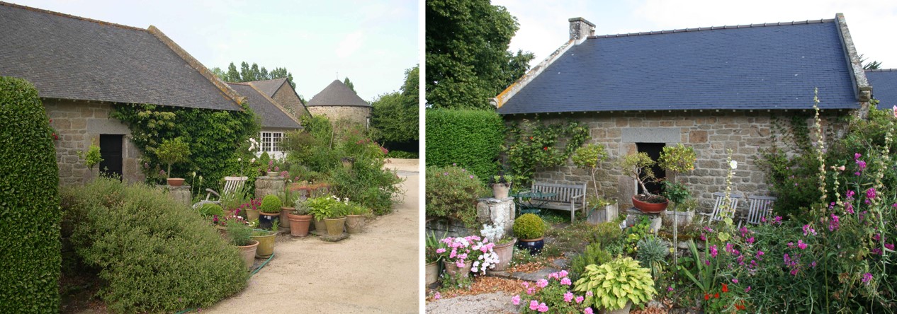 Jardin de curé et pigeonnier