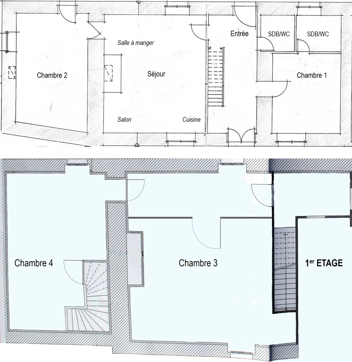 Plans gite de la ferme
