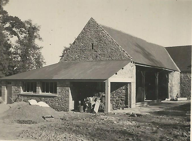 Travaux ferme de la bardoulais 1954 a 1956 1